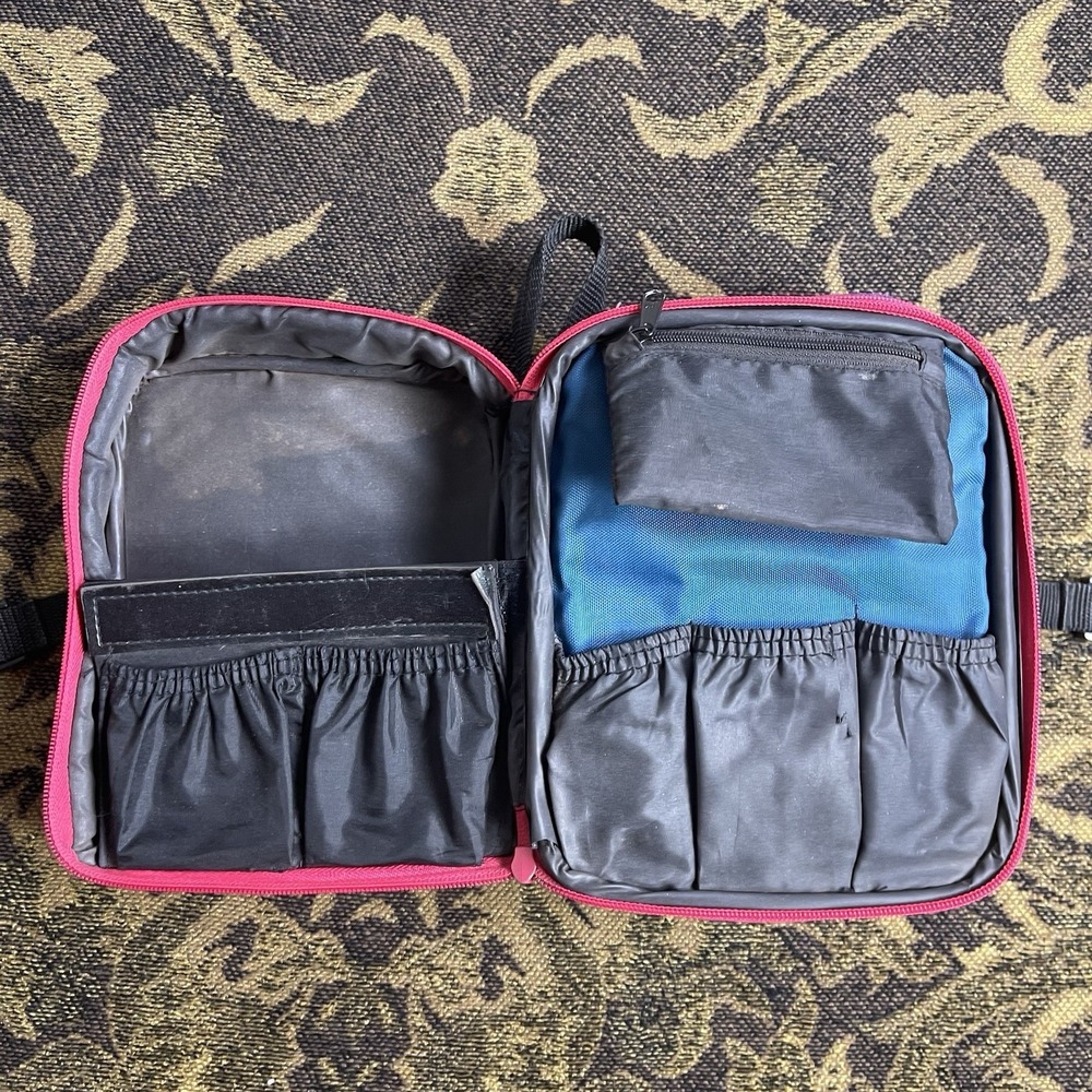 Vtg Ogio Travel Cube Multi Container Blue Purple - Picture 7 of 9